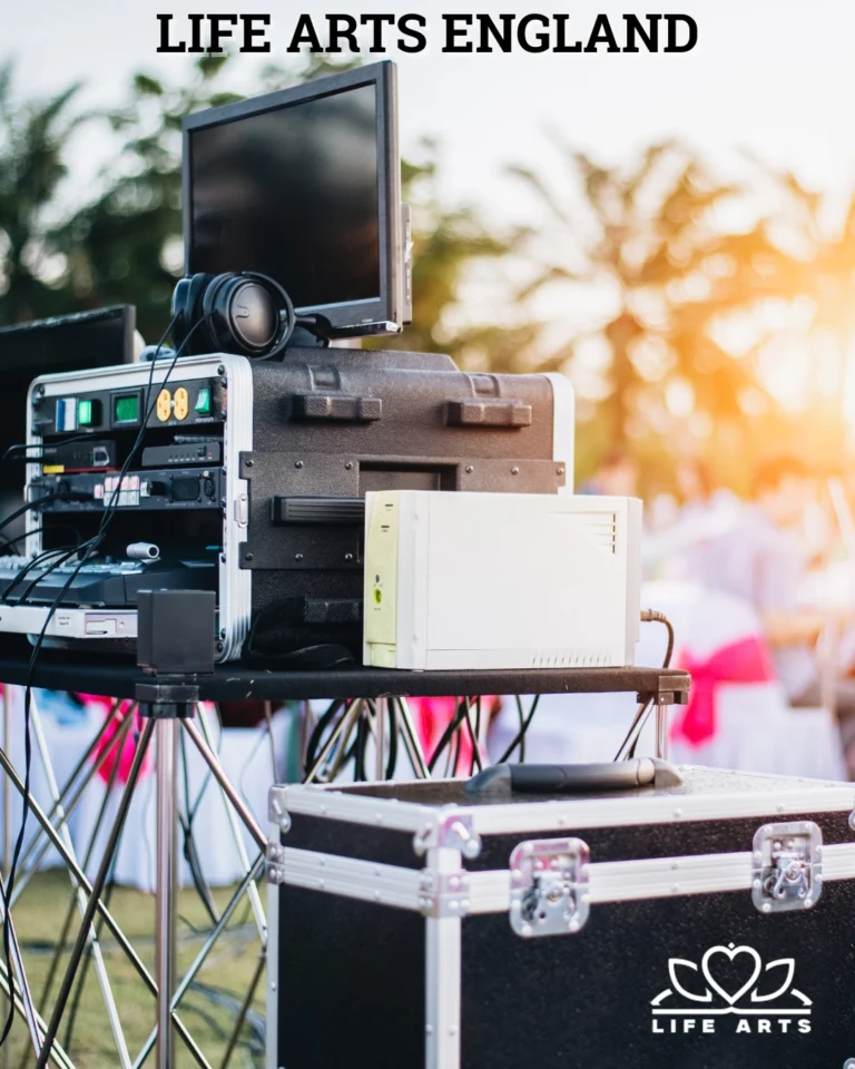 Life Arts event branding for live events across England
