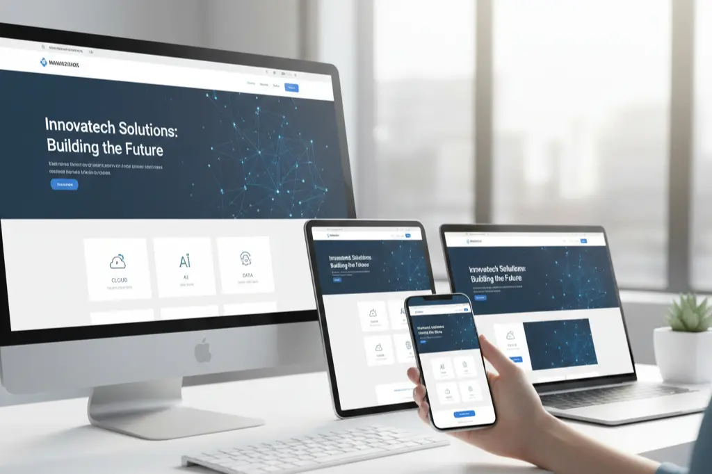 Responsive frontend and backend development across desktop tablet and mobile devices