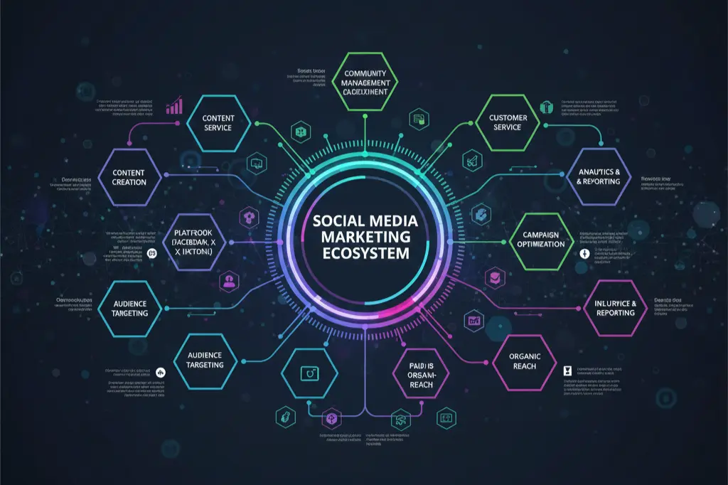 What is social media marketing - comprehensive business strategy framework