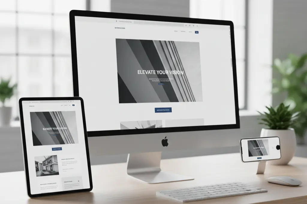 contemporary user friendly website featuring clean design and mobile optimization