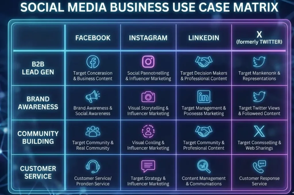 Social media platforms explained for business marketing strategies