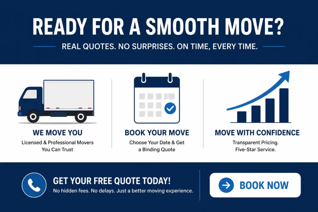 CTA banner inviting moving company owners to book a free SEO strategy call with Paradigm Media Networks