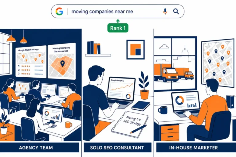 SEO Agency vs. Consultant vs. In-House for Moving Companies: What Is Right for You?