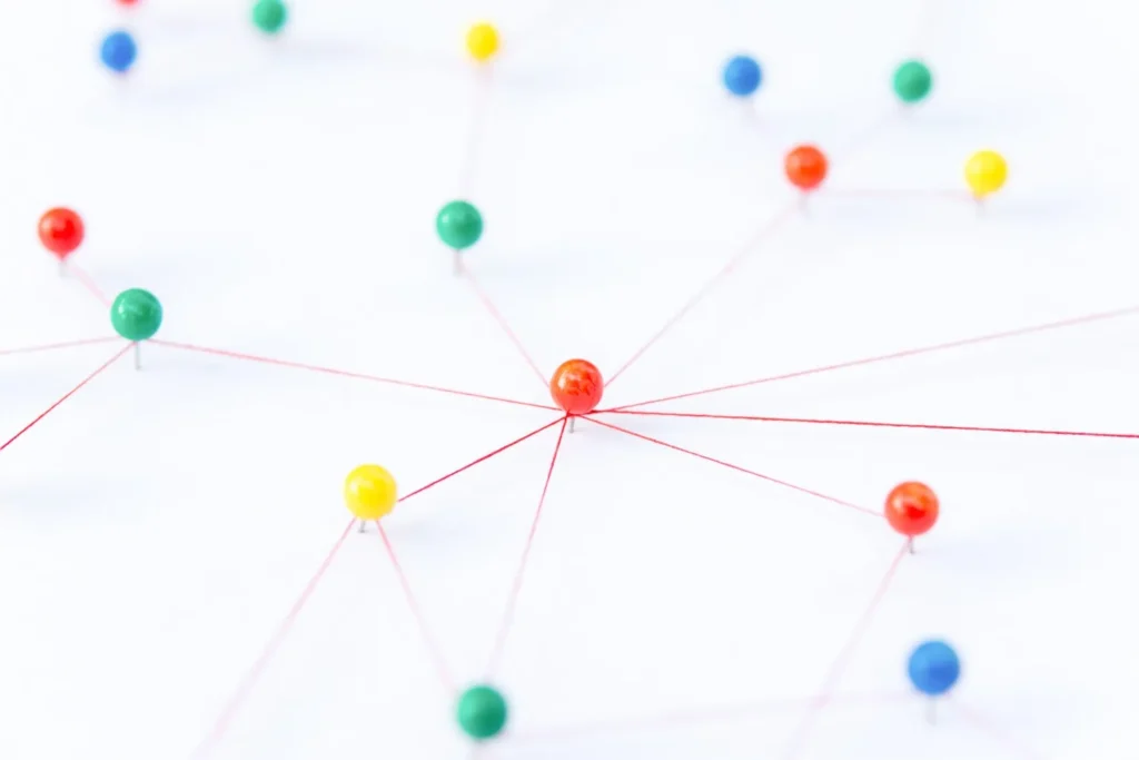 Connected marketing functions feeding one AI search visibility system instead of separate silos