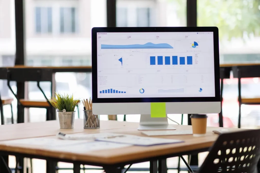 Google Ads dashboard showing HVAC campaign performance data