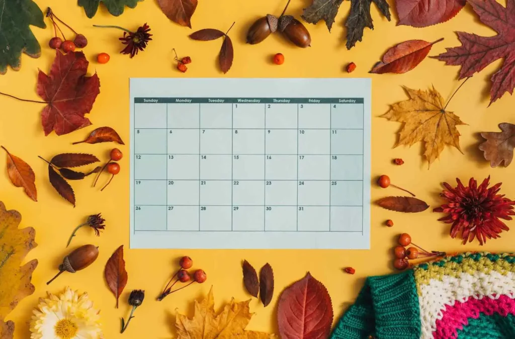 Seasonal calendar showing when HVAC companies should re-test AI visibility