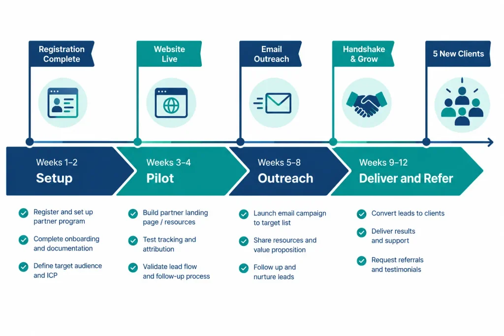90-day plan to start a digital marketing agency in India and sign 5 clients