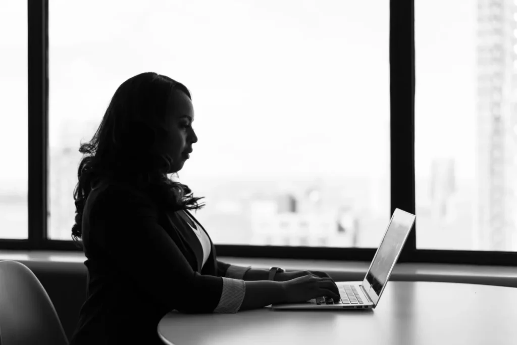 Marketing lead comparing SaaS SEO agencies on a laptop in 2026