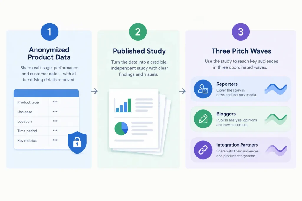 How a SaaS data study turns product data into earned backlinks